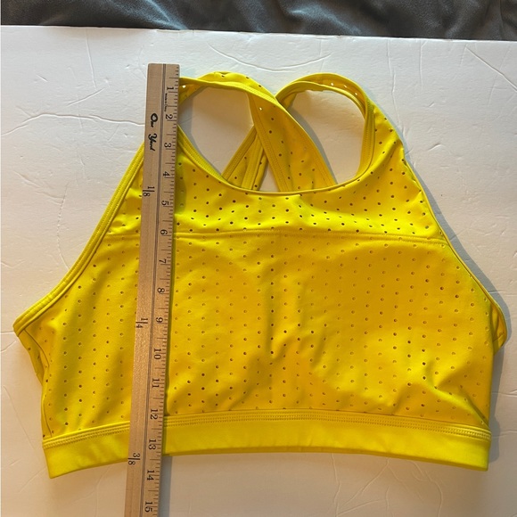 BuffBunny XL Allure Lasor Bra Yellow - Picture 5 of 10